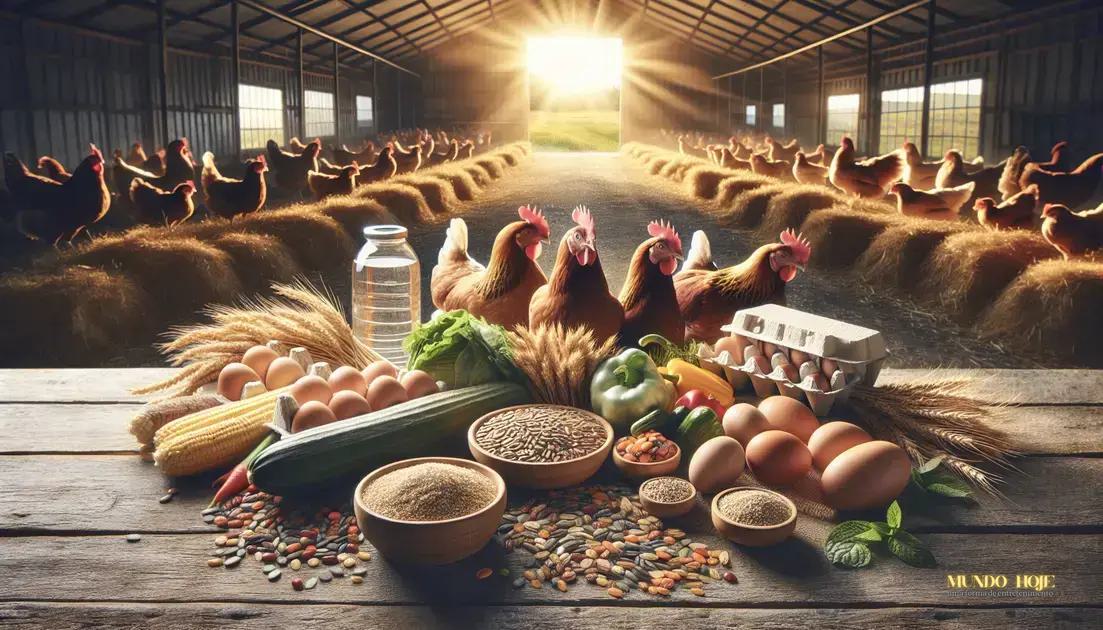 Importância da Nutrição Correta para Poedeiras