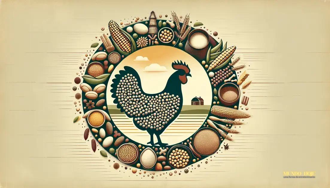Ingredientes Essenciais nas Rações para Galinhas