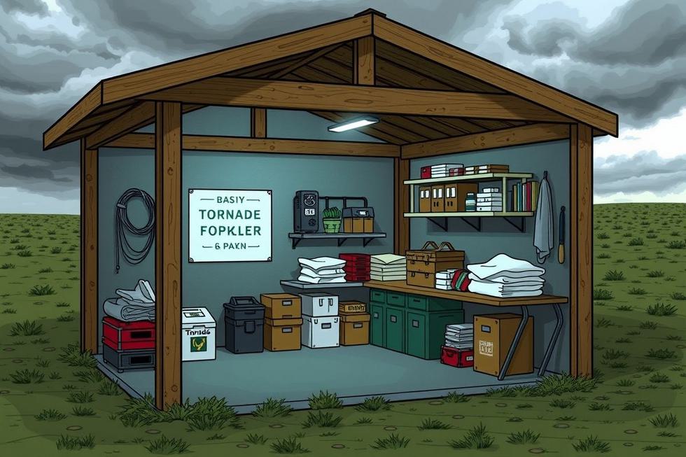 Prevenção e Sobrevivência Durante um Tornado