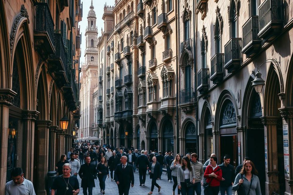 Bairro Gótico: Passeio pelo Tempo