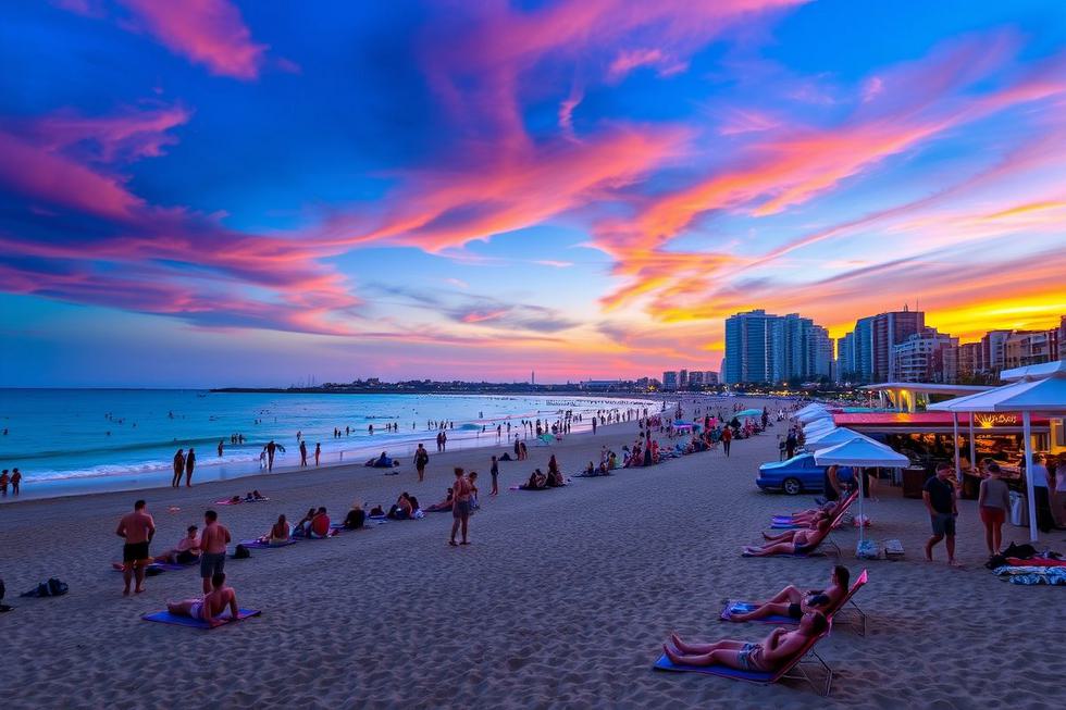 Praias e Vida Noturna de Barcelona