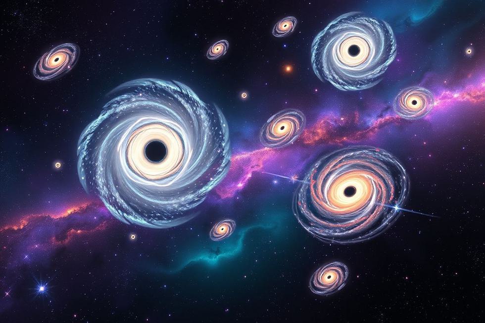 A Importância dos Buracos Negros na Estrutura do Universo