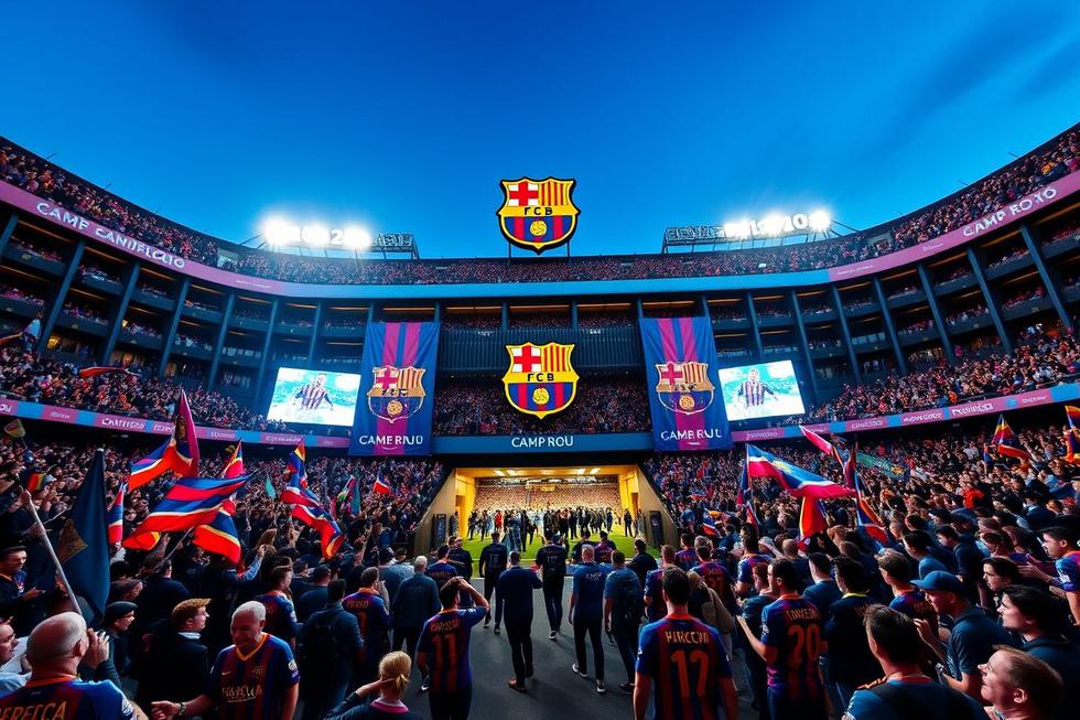 Experiência no Estádio Camp Nou