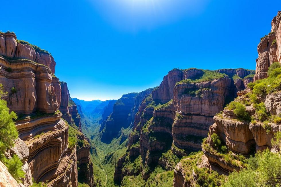Os Cânions do Parque Nacional de Aparados da Serra
