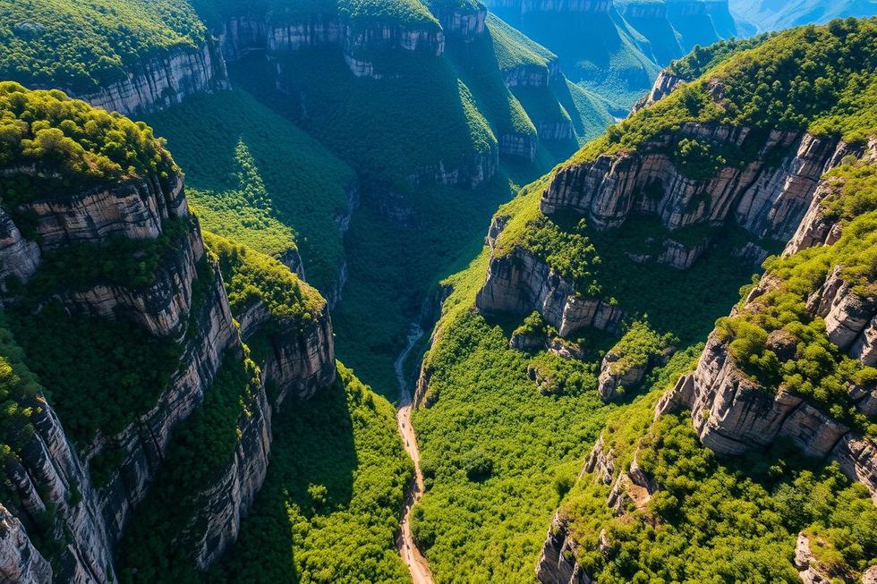 Cânions do Parque Nacional de Aparados da Serra