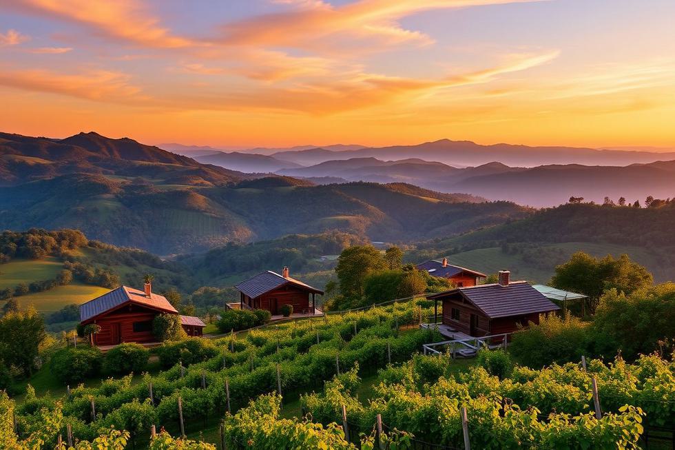 Explorando o Chalés na Serra Gaúcha