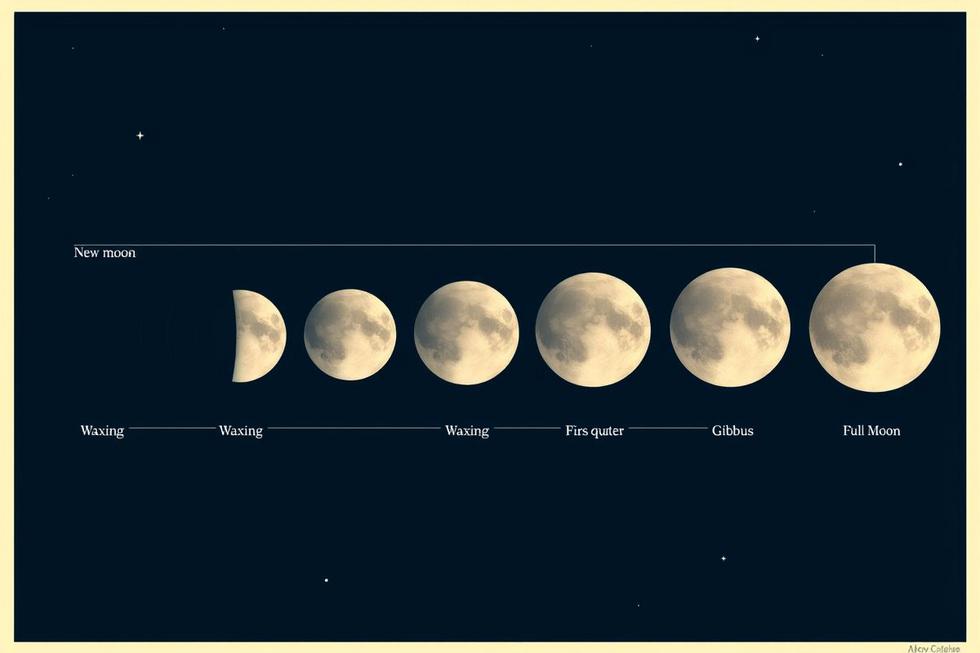 O Ciclo Lunar: Uma Jornada de 29,5 Dias