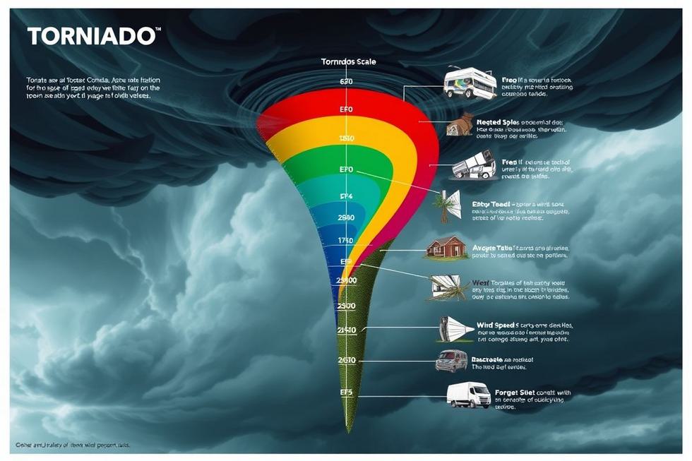 Classificação dos Tornados: Conhecendo os Tipos e Seus Efeitos