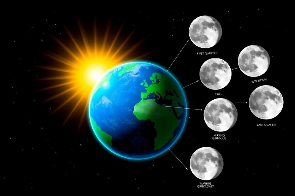 Compreendendo as Fases da Lua