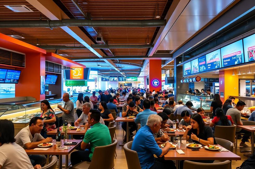 Gastronomia e Restaurantes no Aeroporto de Congonhas