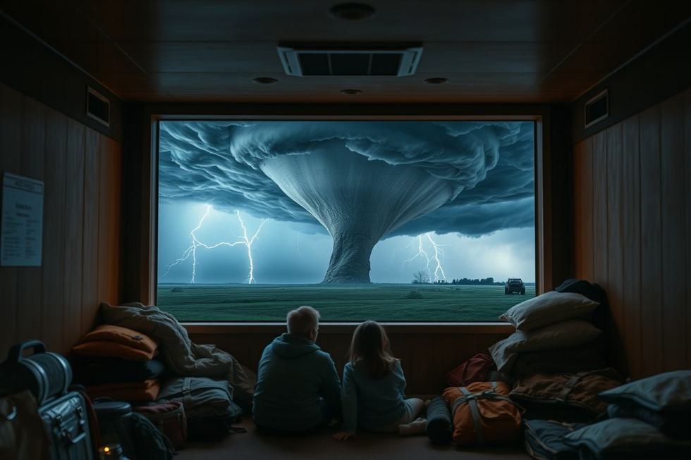 Dicas Práticas Durante e Após um Tornado