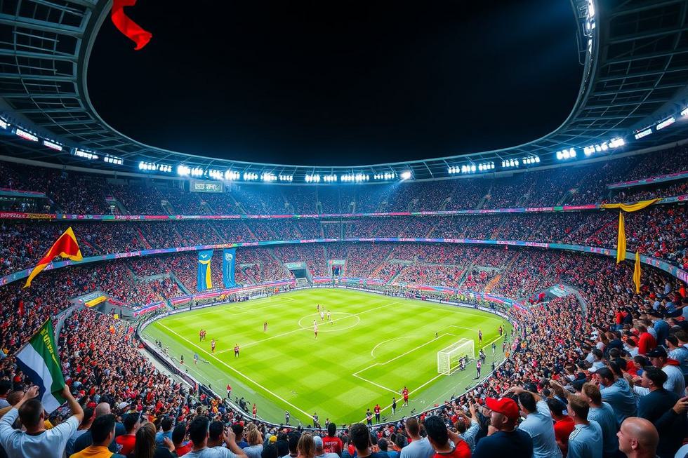 A Emoção de Estar no Estádio