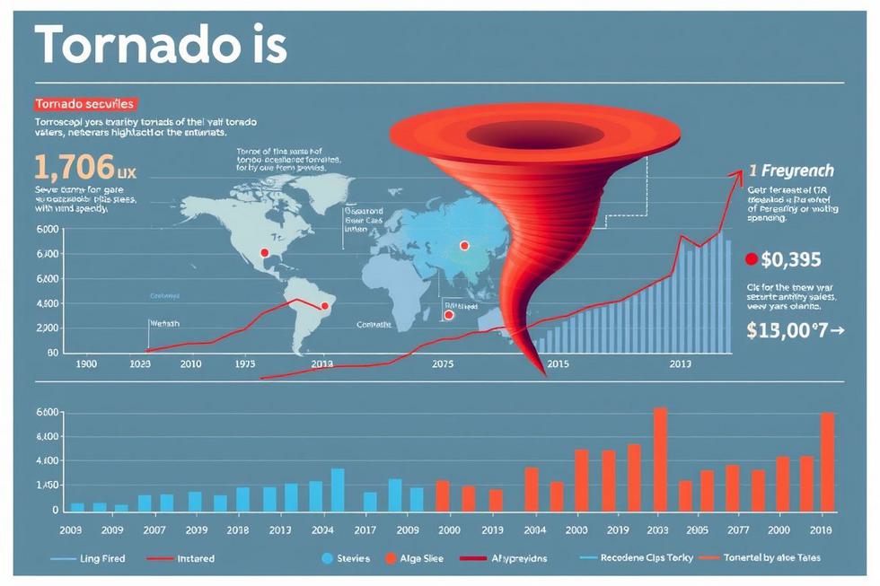 Estatísticas de Tornados: Impactos e Histórias Reais