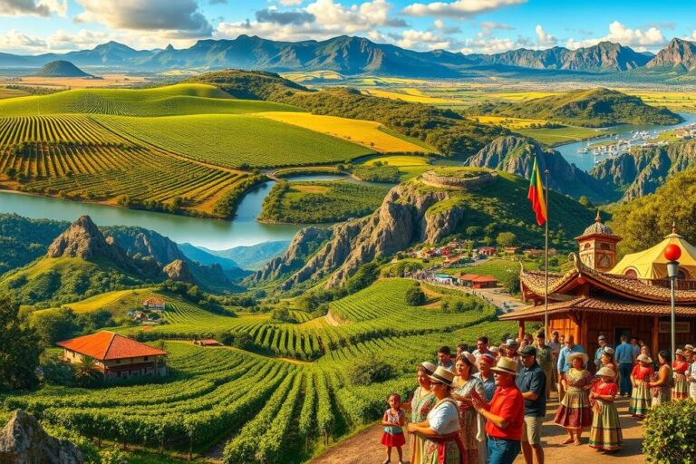 Riqueza das atrações turísticas do Rio Grande do Sul em uma única imagem.