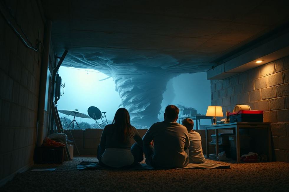 O que Fazer Durante um Tornado