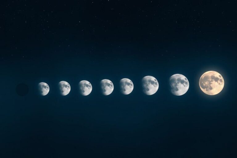 Capa do artigo sobre as fases da Lua