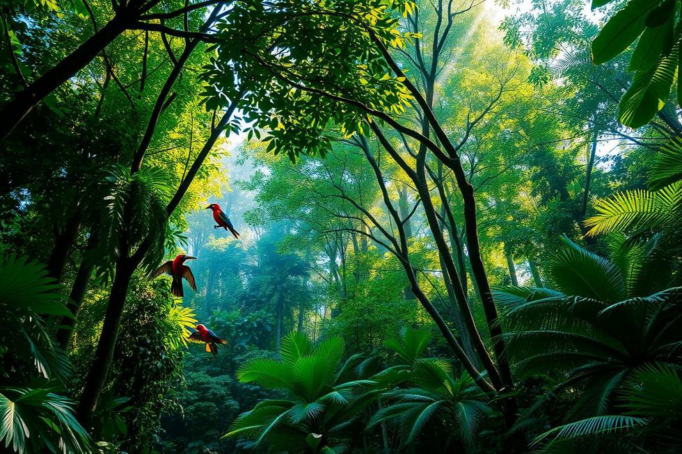A Magia das Florestas Tropicais
