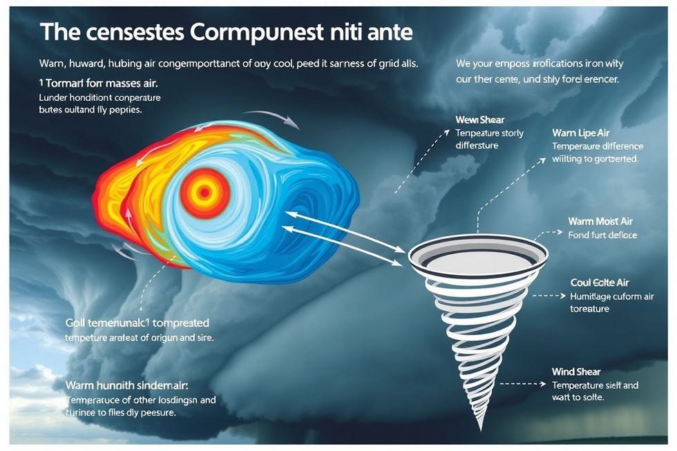 Como os Tornados se Formam? O Processo Meteorológico