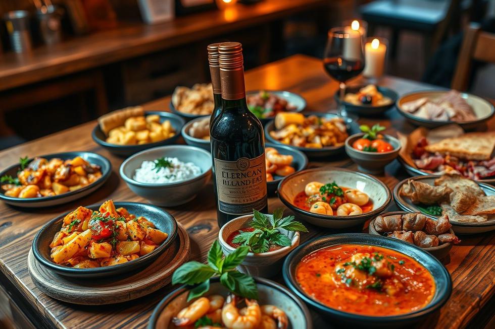 Tapas e Vinhos: Um Banquete à Catalã
