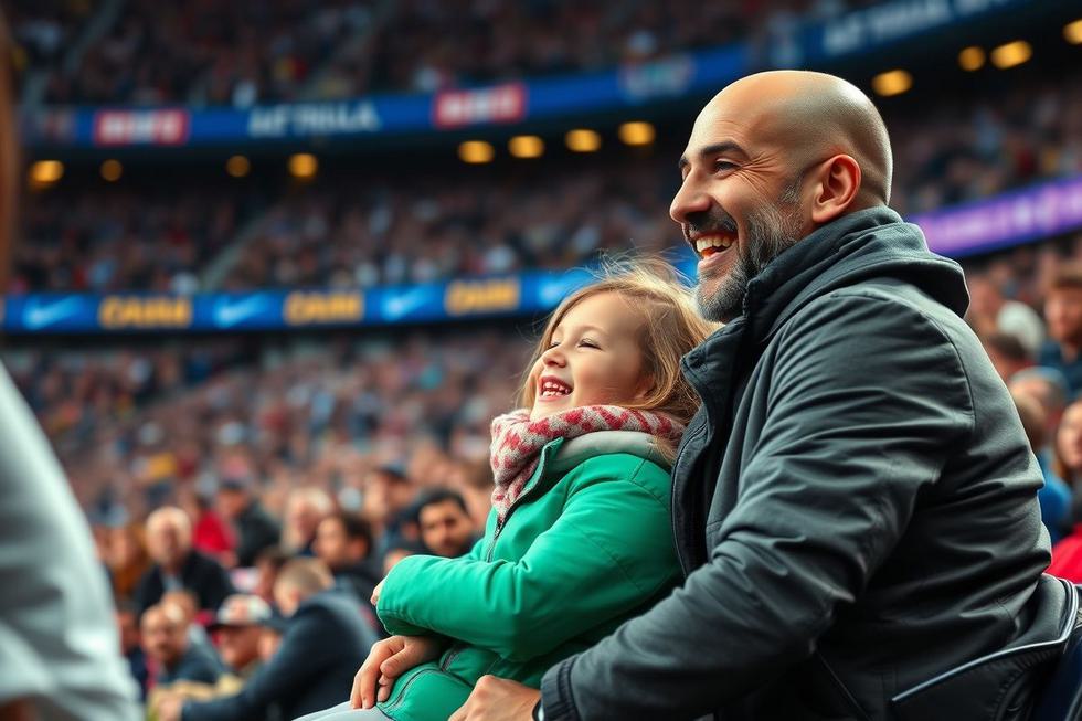 Como a Filha de Guardiola Cresceu na Sombra do Futebol