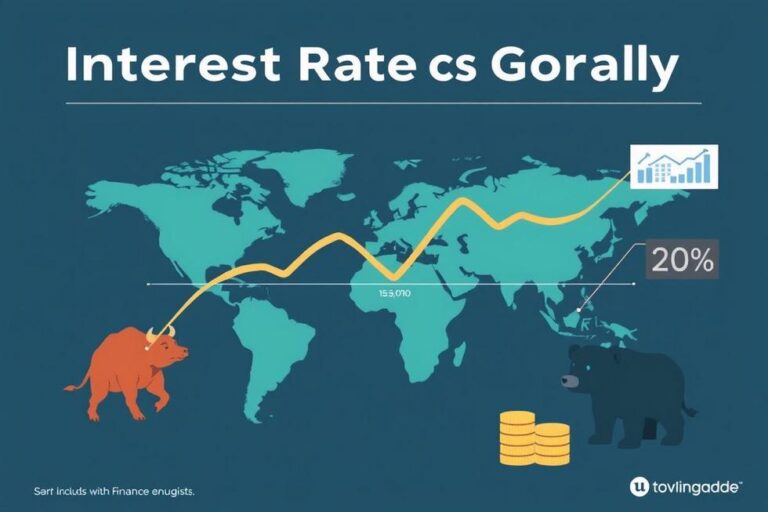 Gráfico ilustrativo sobre cortes de juros em várias economias.