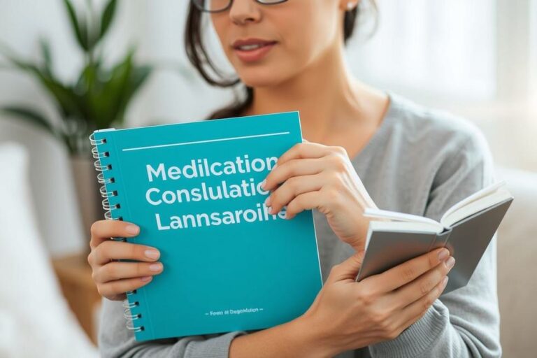 Pessoa abrigada em uma consulta médica refletindo sobre dores de cabeça