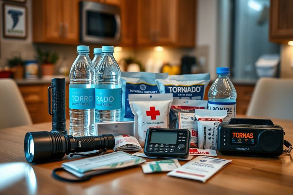 Sinais de Alerta e Preparação para Tornados