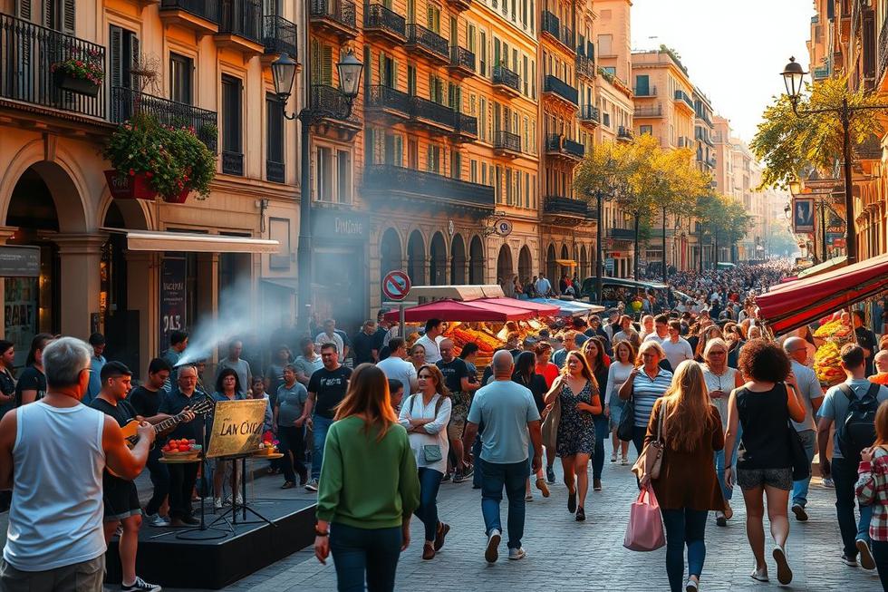 La Rambla: O Coração Pulsante da Cidade