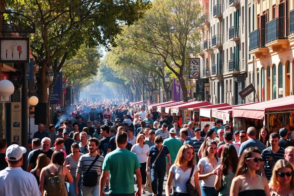 La Rambla: O Pulsar da Cidade