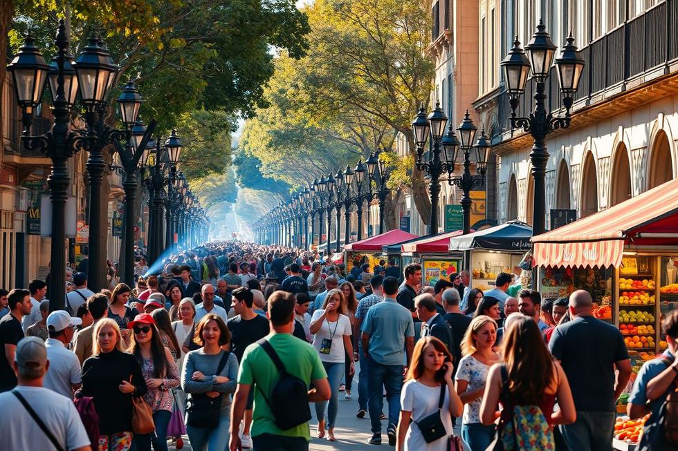 Las Ramblas: O Pulso da Cidade