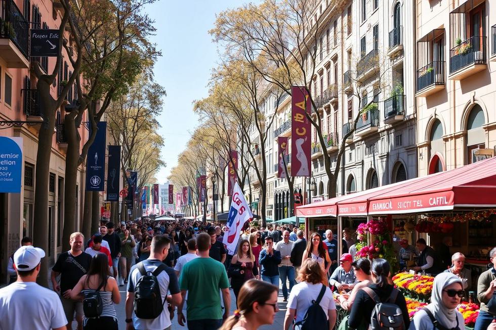 Las Ramblas: O Pulso da Cidade