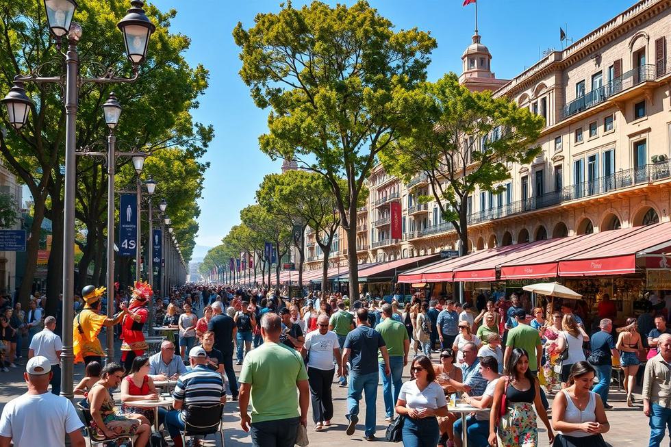 Las Ramblas: A Pulsante Artéria da Cidade