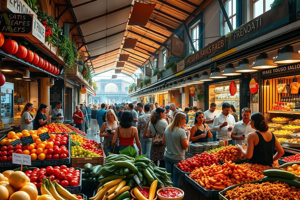 Saboreie a Gastronomia Catalã em Mercados e Restaurantes Locais