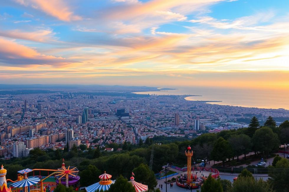 Vista Panorâmica do Monte Tibidabo