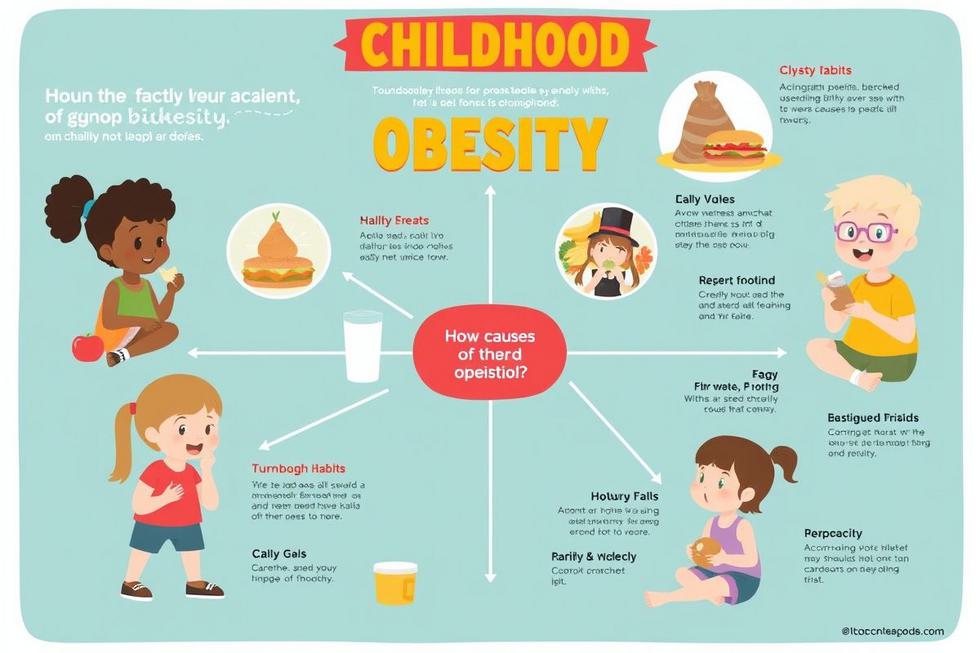 Entendendo a Obesidade Infantil e Seus Riscos