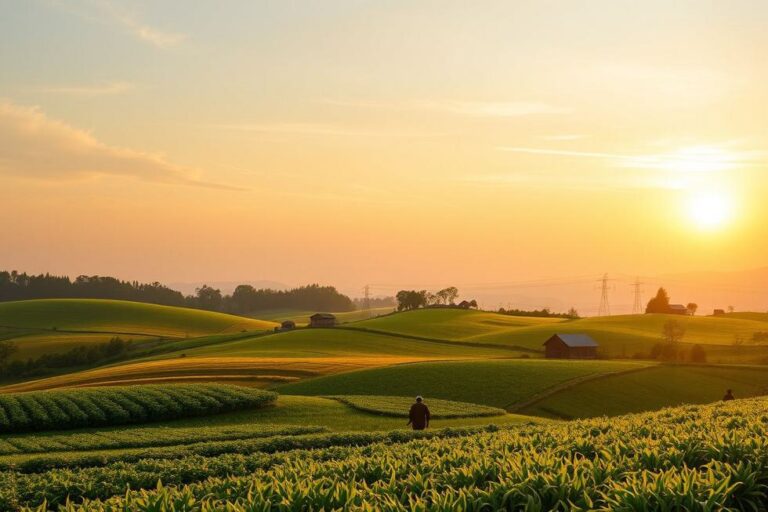 Produtores no campo focados em otimização de suas tarifas.