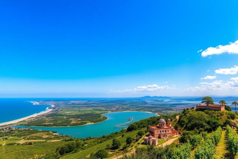 Vista das várias paisagens do Rio Grande do Sul