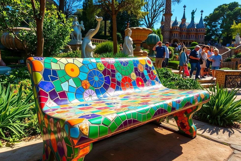 Parque Güell: Um Refúgio de Cores e Criatividade