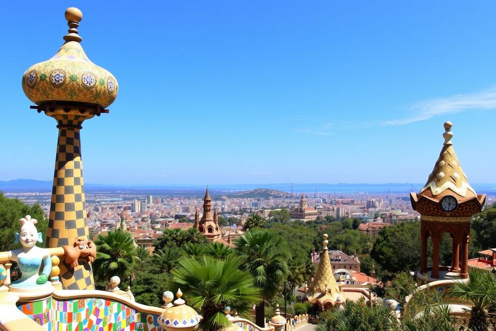 Parque Güell: Um Lado Colorido de Gaudí