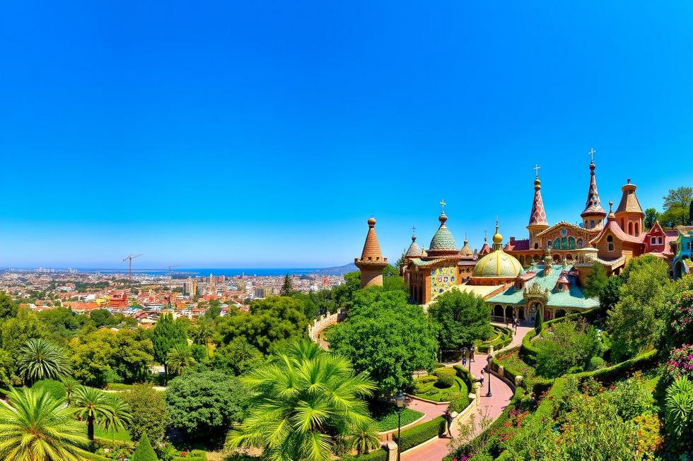 Passeio pelo Parque Güell: Um Mundo de Cores e Formas