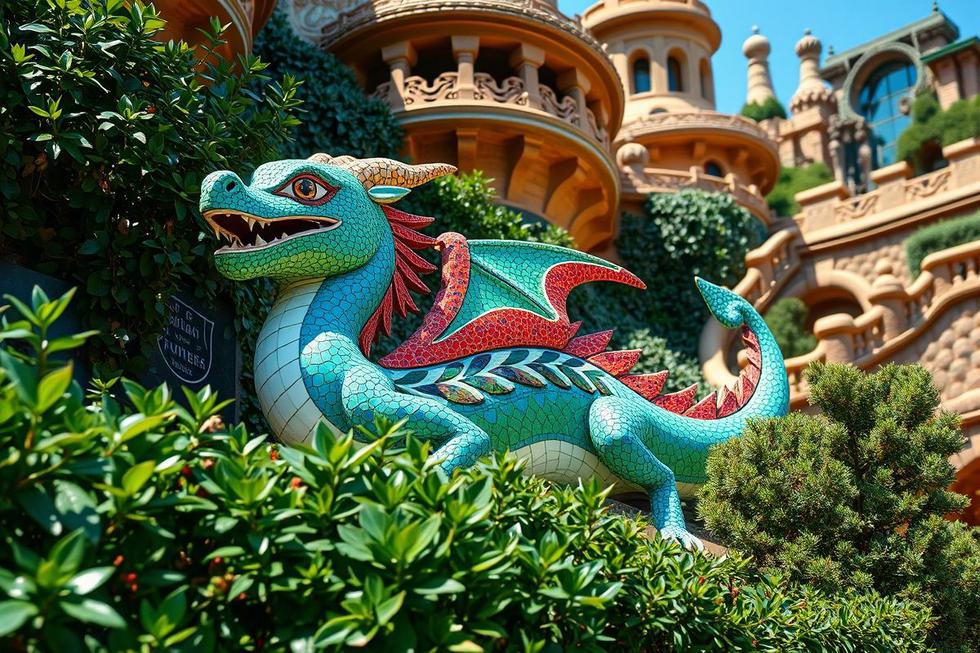 Parque Güell: O Jardim dos Sonhos Coloridos