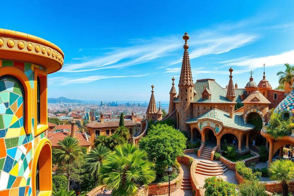 Parque Güell: Um Jardim Mágico