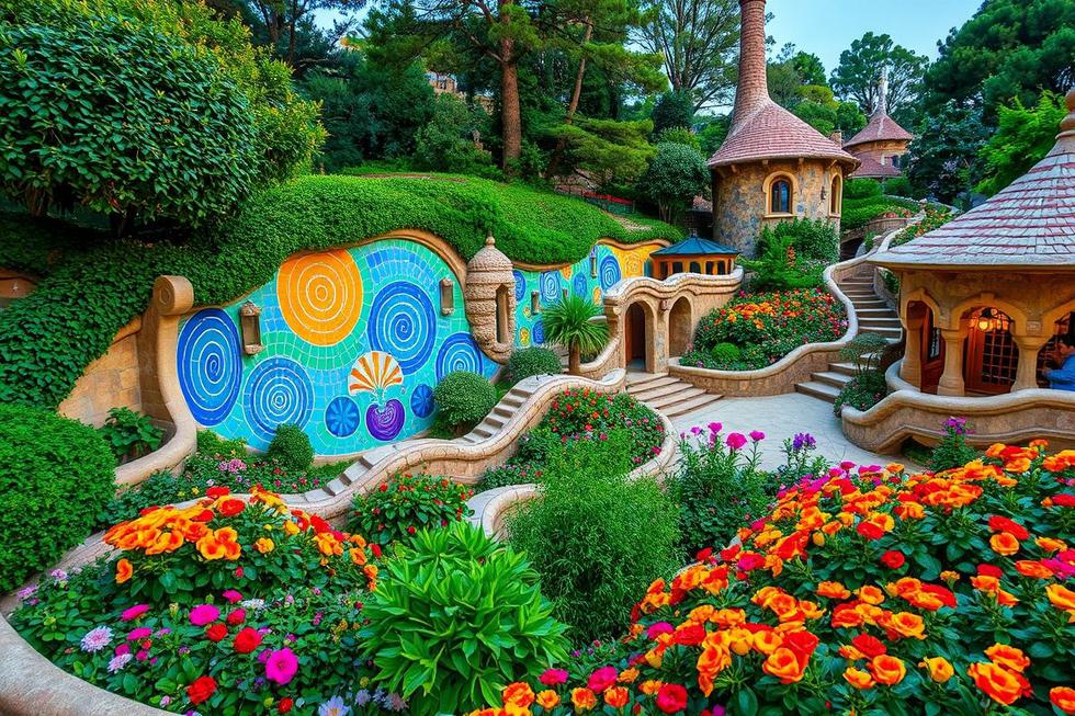 Parque Güell: A Natureza e a Arte de Gaudí