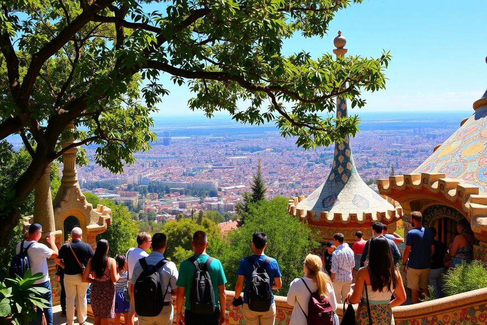 Parque Güell: A Natureza e a Arte de mãos dadas