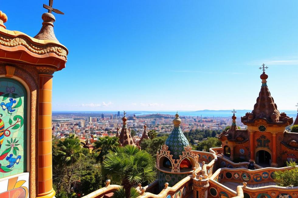 Parque Güell: Uma Viagem ao Mundo Colorido de Gaudí