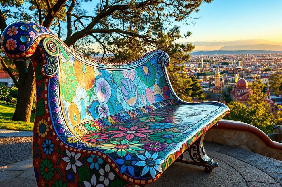 Parque Güell: Um Mundo de Cores e Formas