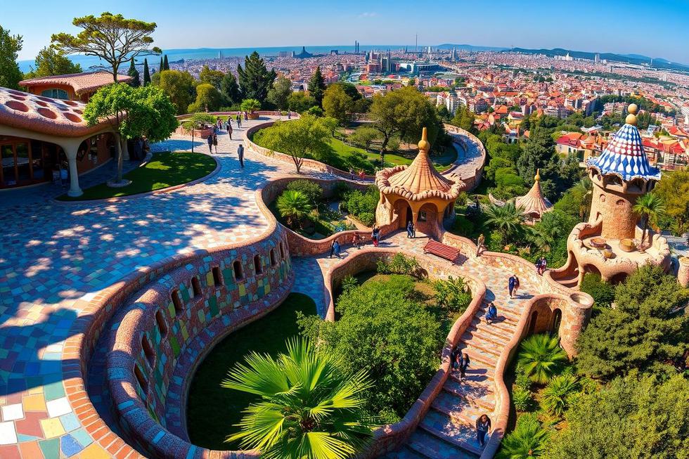 Parque Güell: Arte e Natureza em Harmonia