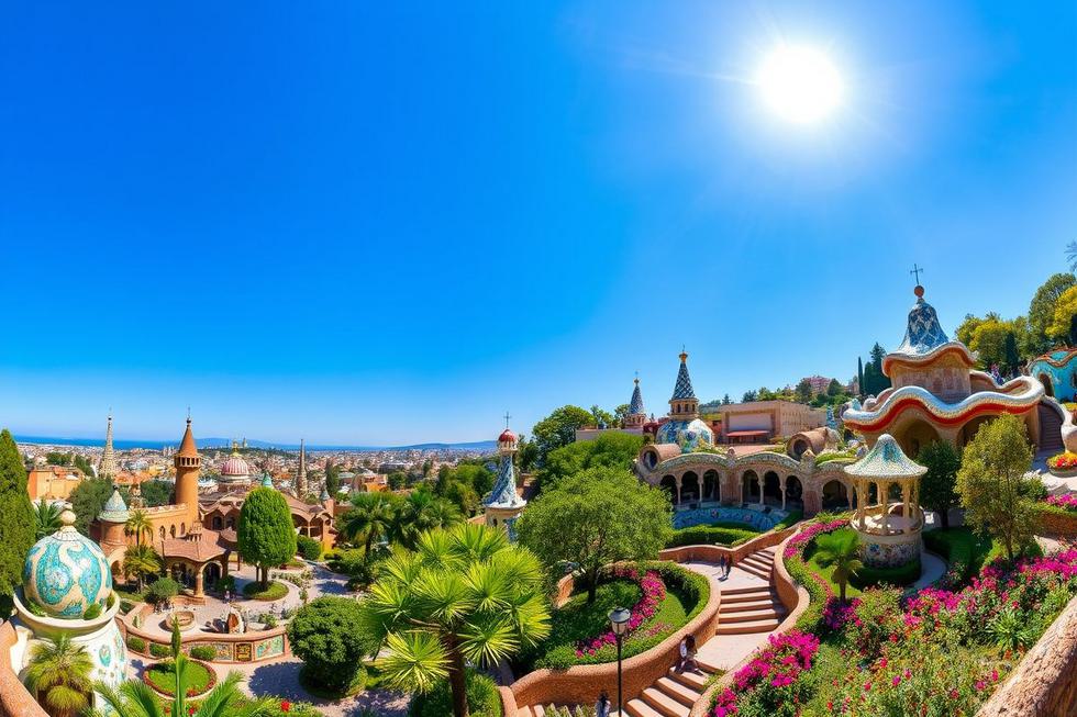 Parque Güell: Um Jardim Lúdico e Colorido