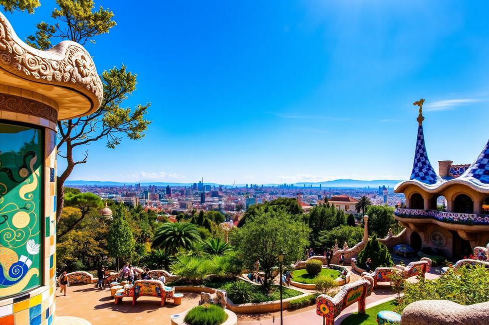 Parque Güell: Um Jardim Mágico de Artes e Cores