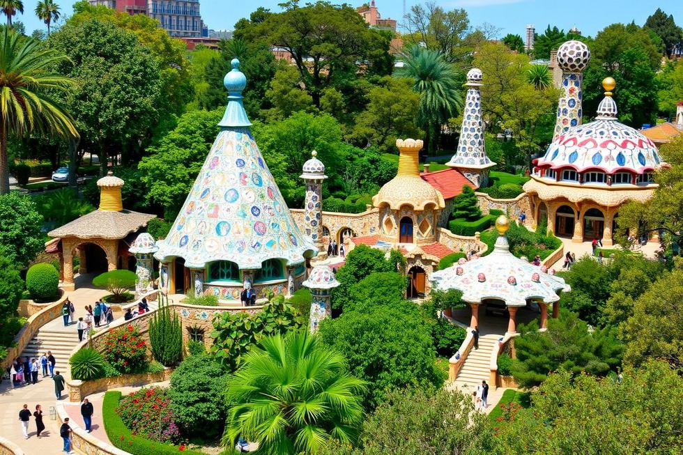 Parque Güell: Natureza e Arte em Harmonia